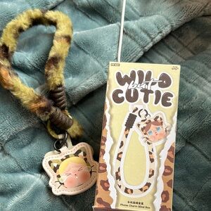 Wild But Cutie Phone Charm